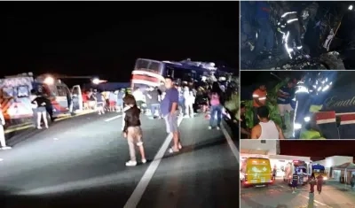 Accidente en Ecuador.