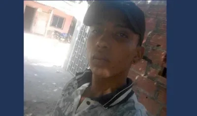 Nikol José Parra Coronel, joven venezolano asesinado en el barrio 7 de Abril.