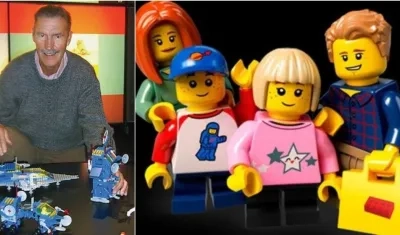 El danés Jens Nygaard Knudsen le dio vida a las figuras de Lego.