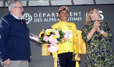 Nairo Quintana ganó el Tour des Alpes.