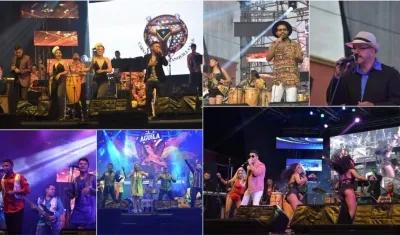 Fueron cinco las orquestas ganadoras.