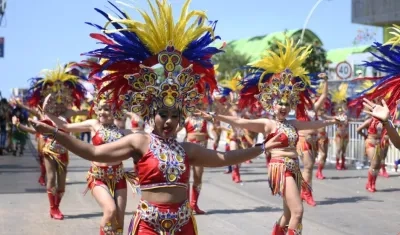 Comparsa de fantasía 'Rumbón Normalista'.