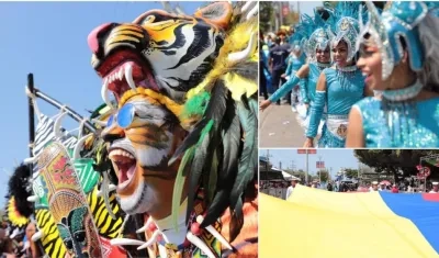 La alegría es contagiosa en la Gran Parada de Comparsas.