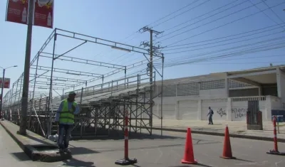 Desmonte de palco obliga a pico y placa martes y miércoles.