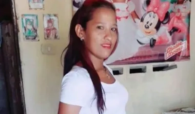 La joven Diana Beleño.