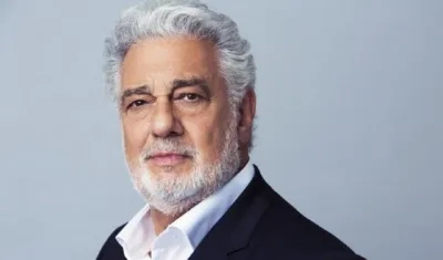 El tenor Plácido Domingo.