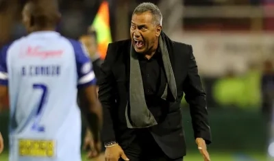 El entrenador del Deportes Tolima, Hernán Torres.