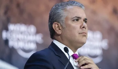 El Presidente de Colombia, Iván Duque