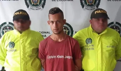 Geovany Acevedo Palma, capturado.