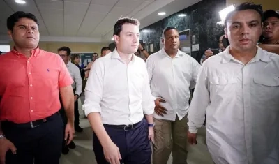 Visita del Contralor General al Cari el 3 de febrero pasado.