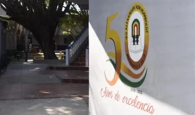 Instalaciones de la I.E.D. Alexander Von Humboldt.