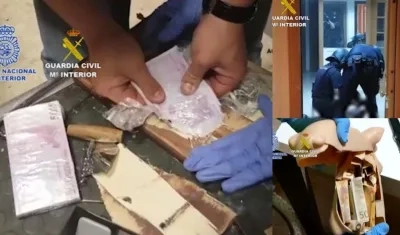 Fueron 39 detenidos, 19 registros y una tonelada de cocaína intervenida.