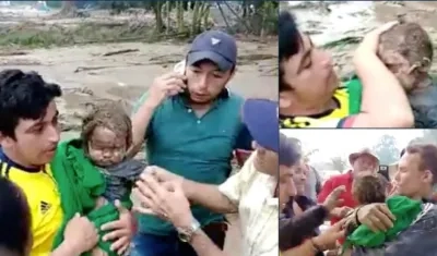 Imágenes del rescate.