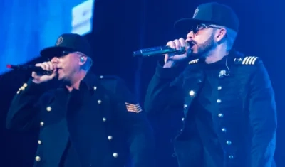 El dúo puertorriqueño Wisin y Yandel.