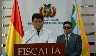 El director del Instituto de Investigaciones Forenses (IDIF) de Bolivia, Andrés Flores.