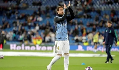 El defensa Sergio Ramos.