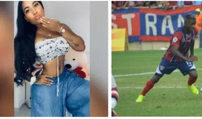 Solangel Estupiñán tenía un niño de dos años de edad con el atacante vallecaucano Jhonnier Viveros.