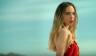 La cantante Belinda.