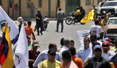 Lugar donde se registraron los hechos.