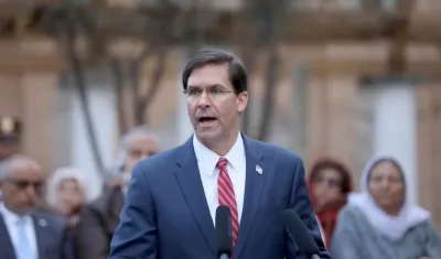 El secretario de Defensa de Estados Unidos, Mark Esper