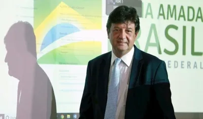 Luiz Henrique Mandetta, ministro de Salud de Brasil.