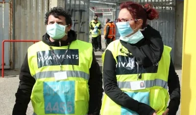 Las calles en Italia mantienen las medidas de seguridad.