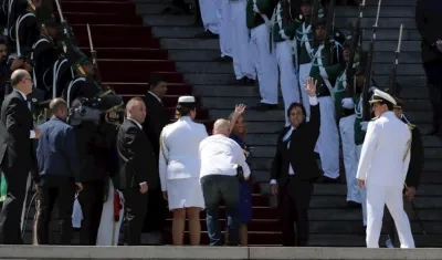 El presidente de Uruuguay, Luis Lacalle Pou.