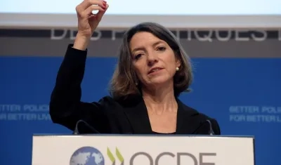 Jefe de la OCDE, Laurence Boone.