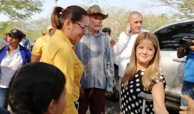 La Gobernadora del Atlántico, Elsa Noguera.