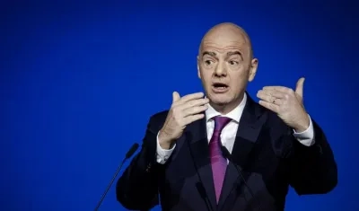 Gianni Infantino, presidente de la FIFA. 