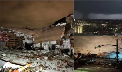 Los daños en Nashville son significativos.