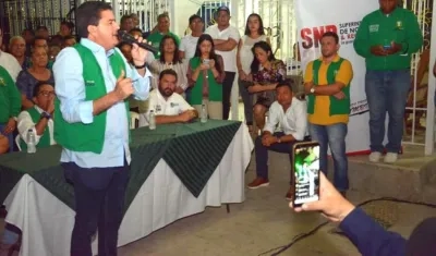 El Alcalde de Soledad, Rodolfo Ucrós.