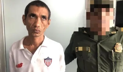 Einer Villalba Anillo, capturado después de haber golpeado a su mamá.