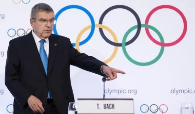 El presidente del Comité Olímpico Internacional (COI), Thomas Bach.