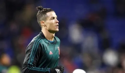 Cristiano Ronaldo, delantero portugués. 