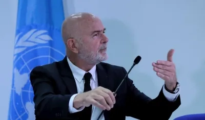 El relator especial de la ONU Michel Forst. 
