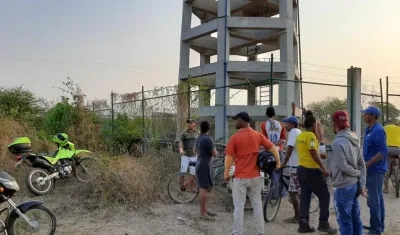 Foto del lugar de los hechos en Leña, jurisdicción de Candelaria.