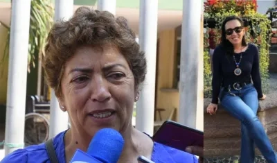 Sonia Medina, mamá de la ingeniera.