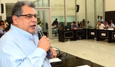 Ulahy Beltrán, el suspendido Gerente del Cari.