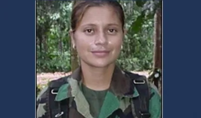 Astrid Conde Gutiérrez, exguerrillera asesinada.