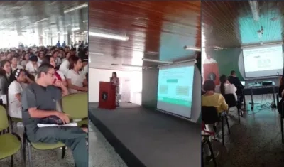 Imágenes de I Simposio de Coronavirus COVID 19.