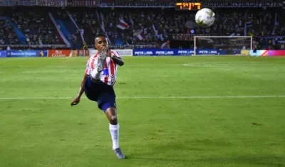 Fabián Viáfara, defensa de Junior. 