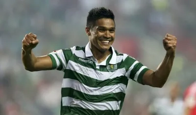 Teófilo Gutiérrez, delantero barranquillero.  