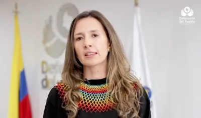 Diana Rodríguez Uribe, delegada de Mujer y Asuntos de Género de la Defensoría del Pueblo.