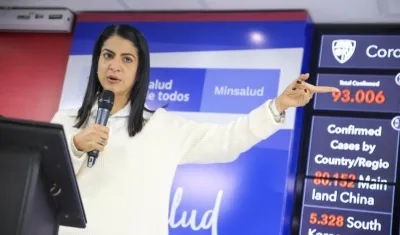 Martha Ospina, directora del Instituto Nacional de Salud.