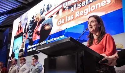 Karen Abudinen, Gerente de la Asamblea BID 2020.