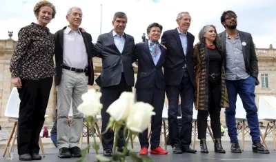 Imagen del acto simbólico. 