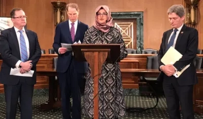 La investigadora y activista turca Hatice Cengiz.