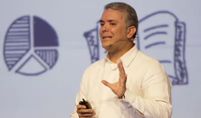 El Presidente de la República, Iván Duque.