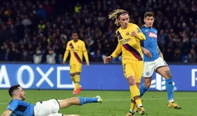 Imagen del partido de ida, disputado en Italia.